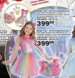 Lekextra Magic Flip – enhörningsklänning, SEK 399 erbjuda