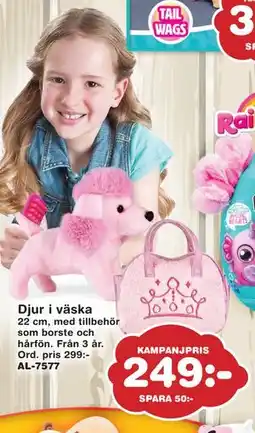 Lekextra Djur i väska, SEK 249 erbjuda
