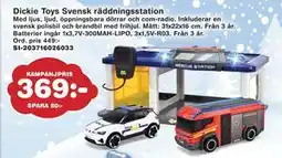 Lekextra Dickie Toys Svensk räddningsstation, SEK 369 erbjuda