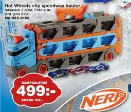 Lekextra Hot Wheels city speedway hauler, SEK 499 erbjuda