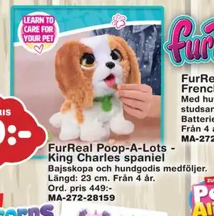 Lekextra FurReal Poop-A-Lots King Charles spaniel, SEK 399 erbjuda