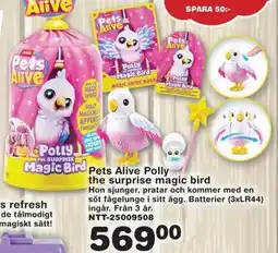 Lekextra Pets Alive Polly the surprise magic bird, SEK 569 erbjuda