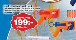 Lekextra Nerf N-series dual pack, SEK 199 erbjuda