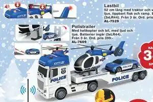 Lekextra Polistrailer, SEK 349 erbjuda
