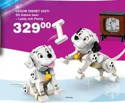 Lekextra LEGO DISNEY 43271 101 Dalma tiner – Lucky och Penny, SEK 329 erbjuda