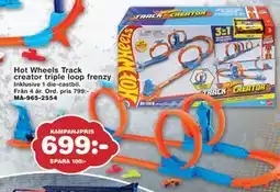 Lekextra Hot Wheels Track creator triple loop frenzy, SEK 699 erbjuda