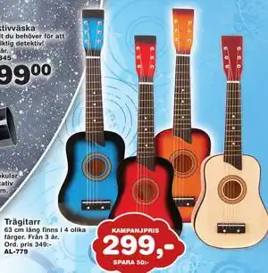 Lekextra Trägitarr, SEK 299 erbjuda