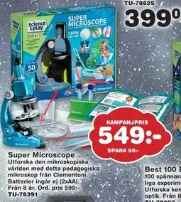 Lekextra Super Microscope, SEK 549 erbjuda