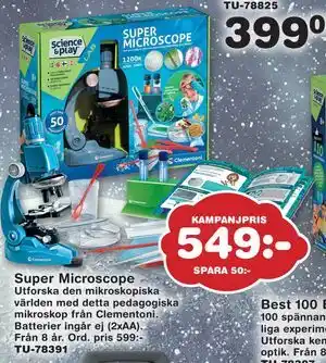 Lekextra Super Microscope, SEK 549 erbjuda