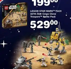 Lekextra LEGO STAR WARS. TM. 75431 327th Star Corps Clone Troopers Battle Pack, SEK 529 erbjuda