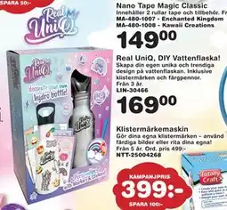 Lekextra Real UniQ, DIY Vattenflaska!, SEK 169 erbjuda