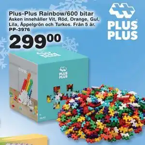 Lekextra Plus-Plus Rainbow/600 bitar, SEK 299 erbjuda