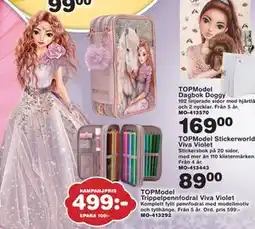 Lekextra TOPModel Trippelpennfodral Viva Violet, SEK 499 erbjuda