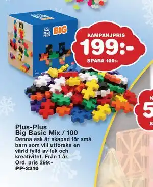 Lekextra Plus-Plus Big Basic Mix / 100, SEK 199 erbjuda