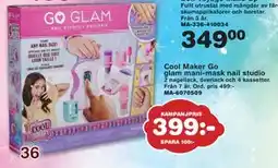 Lekextra Cool Maker Go glam mani-mask nail studio, SEK 399 erbjuda
