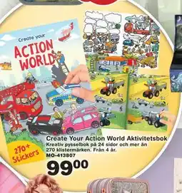 Lekextra Create Your Action World Aktivitetsbok, SEK 99 erbjuda