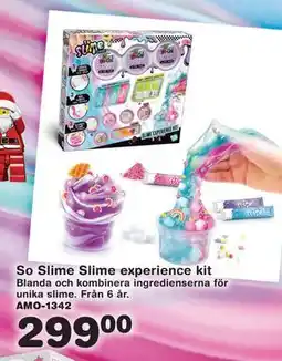 Lekextra So Slime Slime experience kit, SEK 299 erbjuda