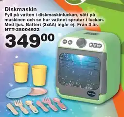 Lekextra Diskmaskin, SEK 349 erbjuda