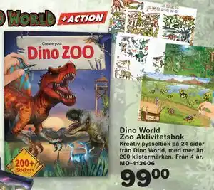 Lekextra Dino World Zoo Aktivitetsbok, SEK 99 erbjuda