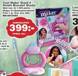 Lekextra Cool Maker Stack’d Heishi Bracelet Studio, SEK 399 erbjuda