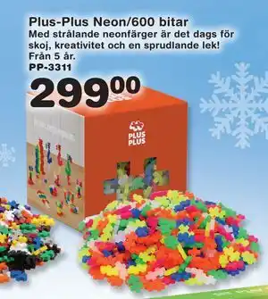 Lekextra Plus-Plus Neon/600 bitar, SEK 299 erbjuda