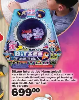 Lekextra Bitzee Interactive Hamsterboll, SEK 699 erbjuda