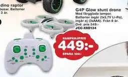 Lekextra G4P Glow stunt drone, SEK 449 erbjuda