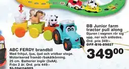 Lekextra BB Junior farm tractor pull along, SEK 349 erbjuda