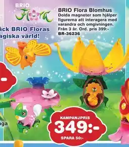 Lekextra BRIO Flora Blomhus, SEK 349 erbjuda