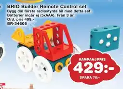 Lekextra BRIO Builder Remote Control set, SEK 429 erbjuda