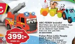Lekextra ABC FERDY brandbil, SEK 399 erbjuda