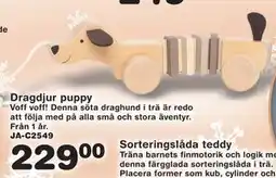Lekextra Dragdjur puppy, SEK 229 erbjuda