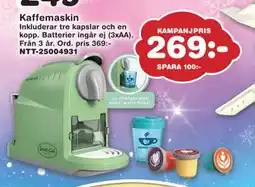 Lekextra Kaffemaskin, SEK 269 erbjuda