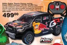 Lekextra Nikko Dakar Toyota Gazoo racing Dakar 2024 moraes 1:18 RC m/LED-ljus, SEK 499 erbjuda