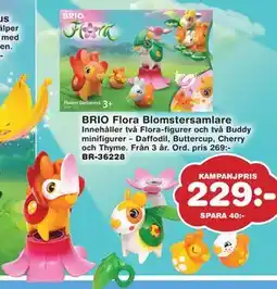 Lekextra BRIO Flora Blomstersamlare, SEK 229 erbjuda