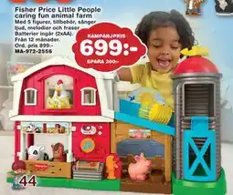 Lekextra Fisher Price Little People caring fun animal farm, SEK 699 erbjuda
