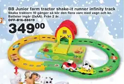 Lekextra BB Junior farm tractor shake-it runner infinity track, SEK 349 erbjuda