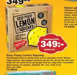 Lekextra Easy Peasy Lemon Squeaky, SEK 349 erbjuda