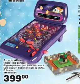 Lekextra Arcade Alley table top pinball, SEK 399 erbjuda