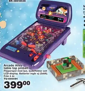 Lekextra Arcade Alley table top pinball, SEK 399 erbjuda