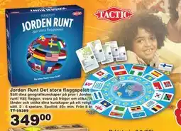 Lekextra Jorden Runt Det stora flaggspelet, SEK 349 erbjuda