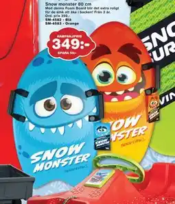Lekextra Snow monster 80 cm, SEK 349 erbjuda