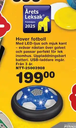 Lekextra Hover fotboll, SEK 199 erbjuda