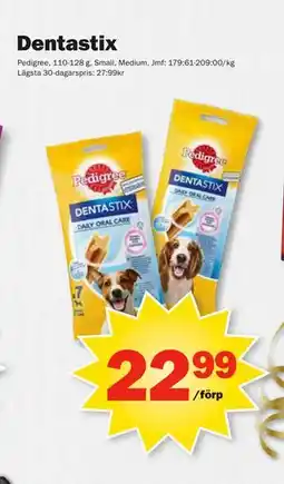 Pekås Dentastix, SEK 22.99 erbjuda