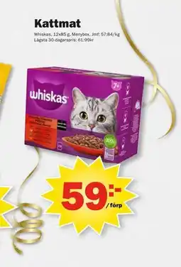 Pekås Kattmat, SEK 59 erbjuda