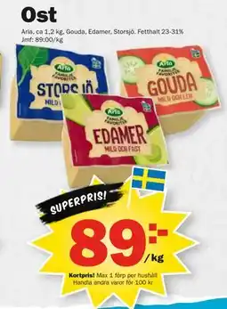 Pekås Ost, Medlemspris erbjuda