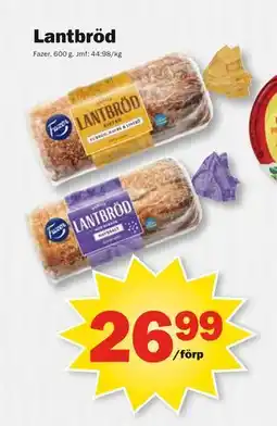 Pekås Lantbröd, SEK 26.99 erbjuda