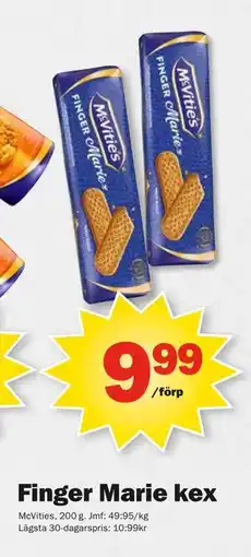 Pekås Finger Marie kex, SEK 9.99 erbjuda