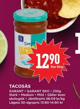 Willys TACOSÅS, SEK 12.9 erbjuda