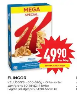 Willys FLINGOR, SEK 49.9 erbjuda